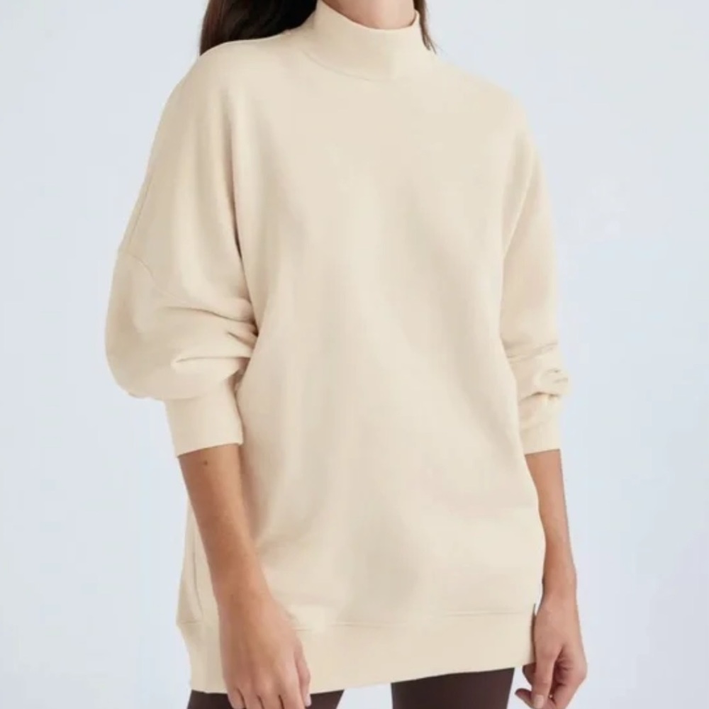 The Group Babaton Mockneck Sweatshirt